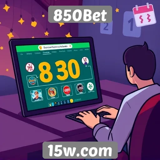 Facilidade de uso do site 850Bet para novos usuários